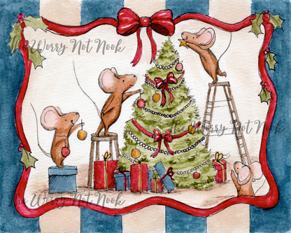 Christmas Tree Decorating