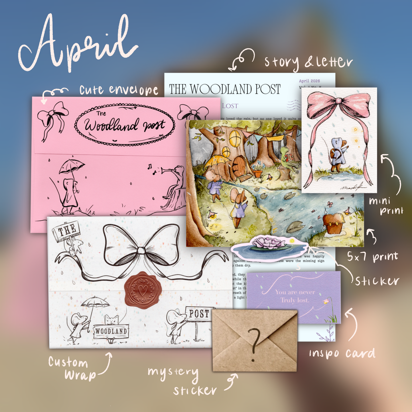 The Woodland Post - Monthly Mail Club