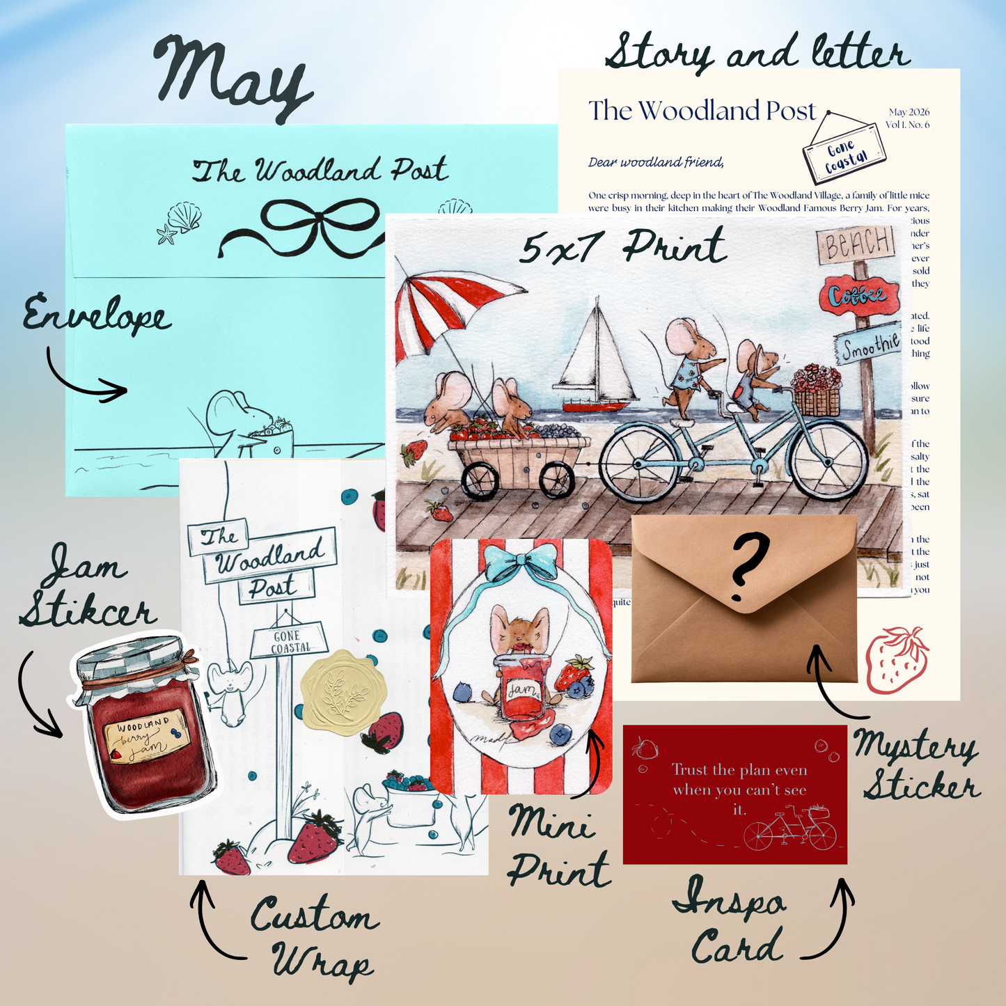 The Woodland Post - Monthly Mail Club
