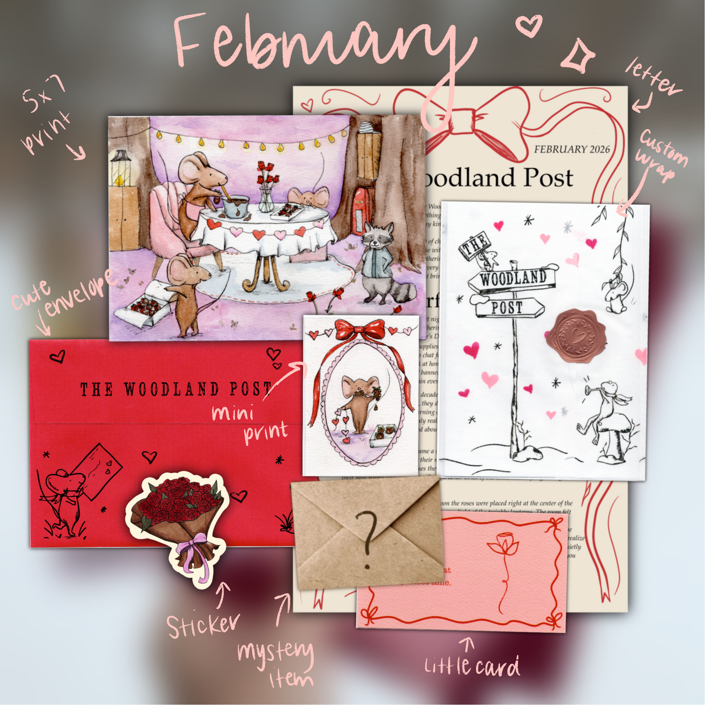 The Woodland Post - Monthly Mail Club