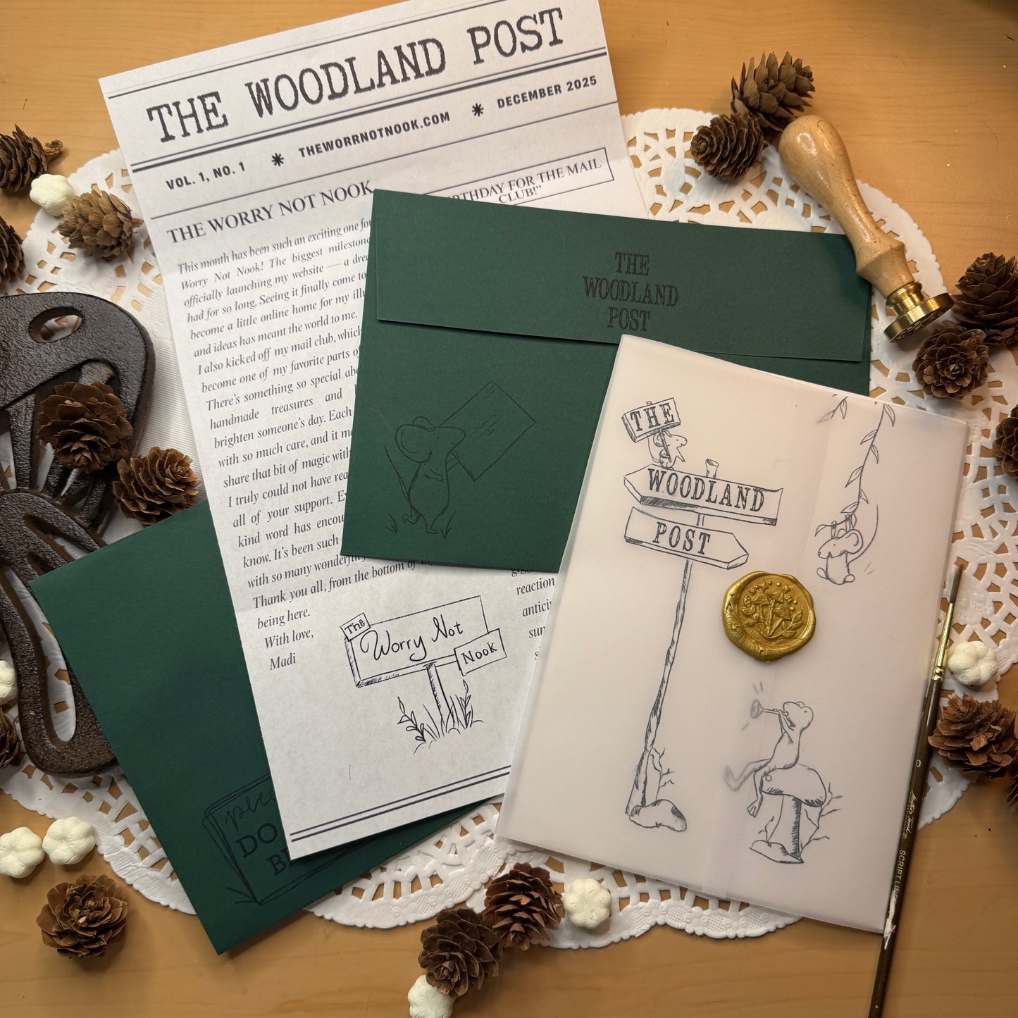 The Woodland Post - Monthly Mail Club