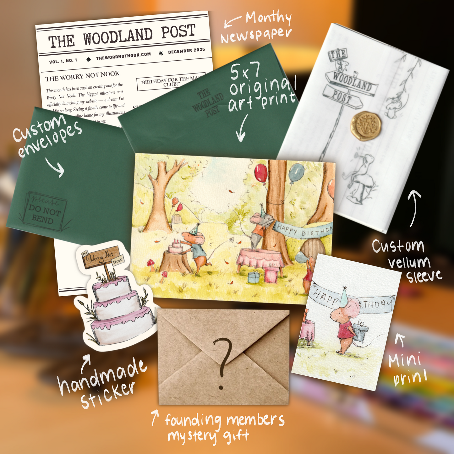 The Woodland Post - Monthly Mail Club